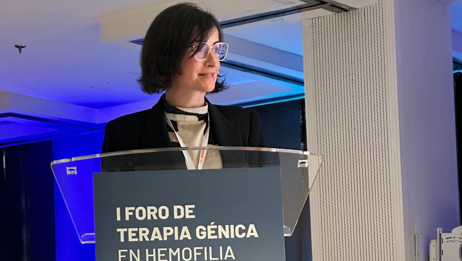 AELMHU represented by its executive director, Marian Corral, has participated in the I Gene Therapy Forum organized in Madrid by CSL Benring.